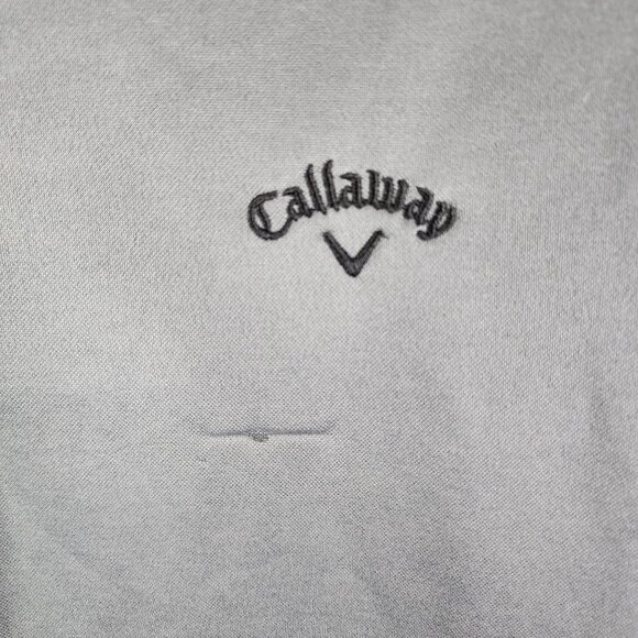 Mens Gray Callaway Pullover Sweatshirt 1/4 Zip Long Sleeve Mock Neck Size XXL - Picture 6 of 13